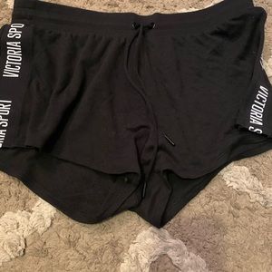 Cute black and white athletic shorts